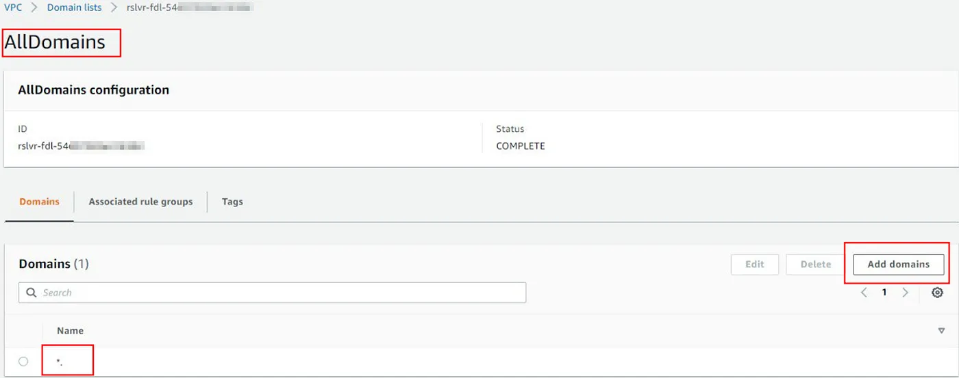 All Possible Domains